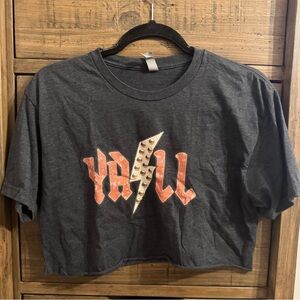 Boutique Y’ll Crop Tee